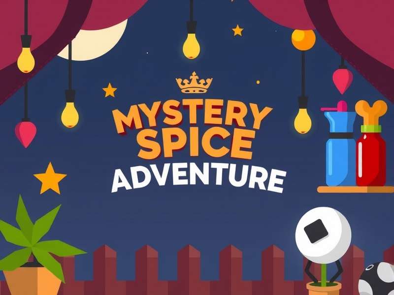 Mystery Spice Adventure Game Banner